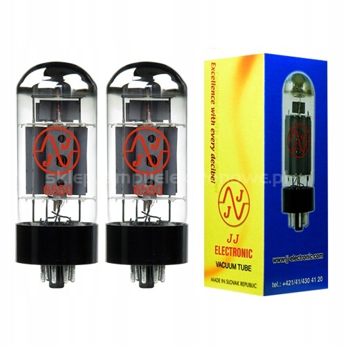 6550 JJ-Electronic – 2 ks – vybraný pár