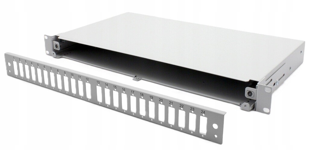 Optický přepínač Rack 1U 24x Sc duplex 19