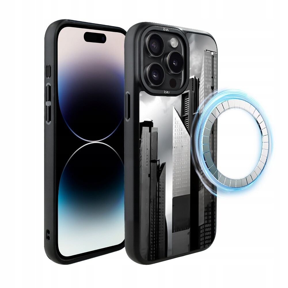 Pouzdro Ibizu DropGuard Matt iPhone 14 Pro s MagSafe, Manhattan
