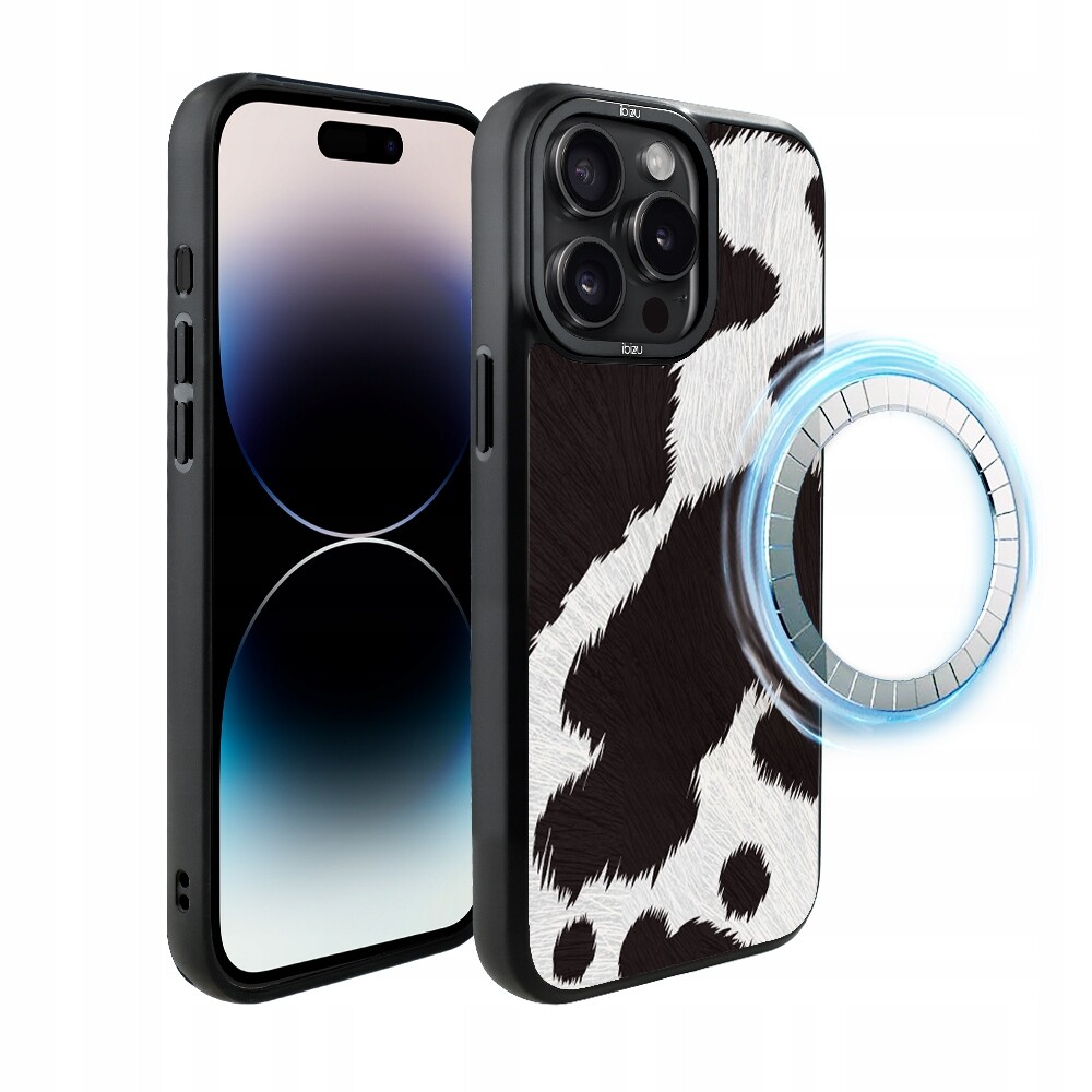 Pouzdro pro iPhone 14 Pro Ibizu DropGuard Matt s MagSafe, polská kráva