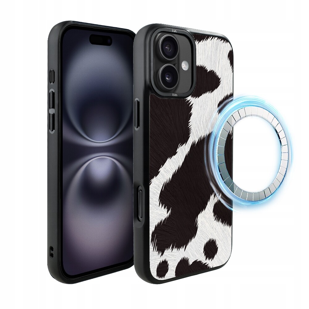 Pouzdro pro iPhone 16 Plus Ibizu DropGuard Matt s MagSafe, polská kráva