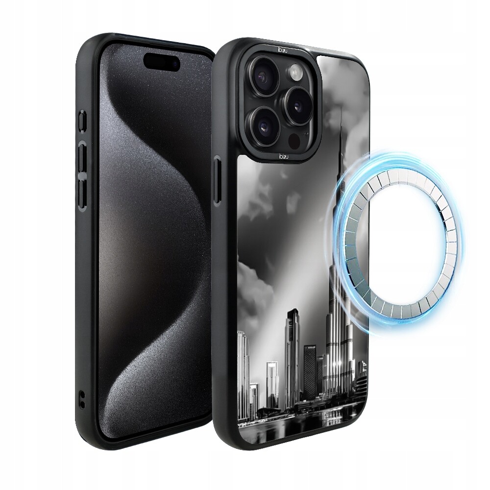iPhone 15 Pro Ibizu DropGuard Matt Pouzdro s MagSafe, Burj Khalifa