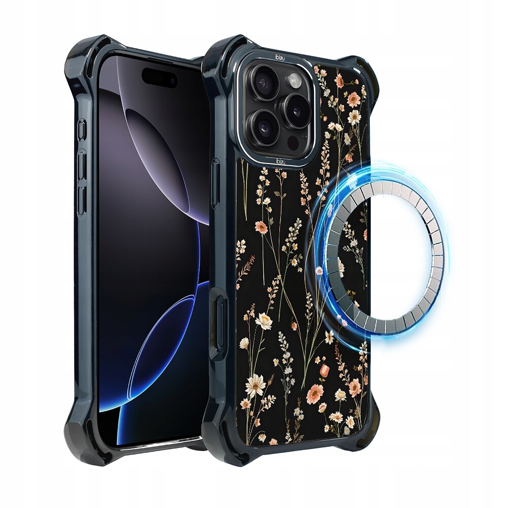 Pouzdro pro iPhone 16 Pro Ibizu DropGuard Ultra s MagSafe, severní zahrada