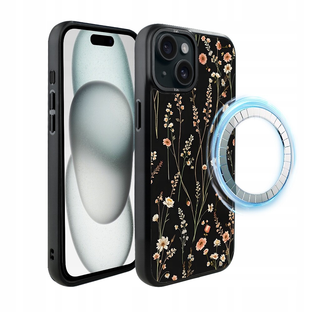 Pouzdro pro iPhone 15 Plus Ibizu DropGuard Matt s MagSafe, severní zahrada