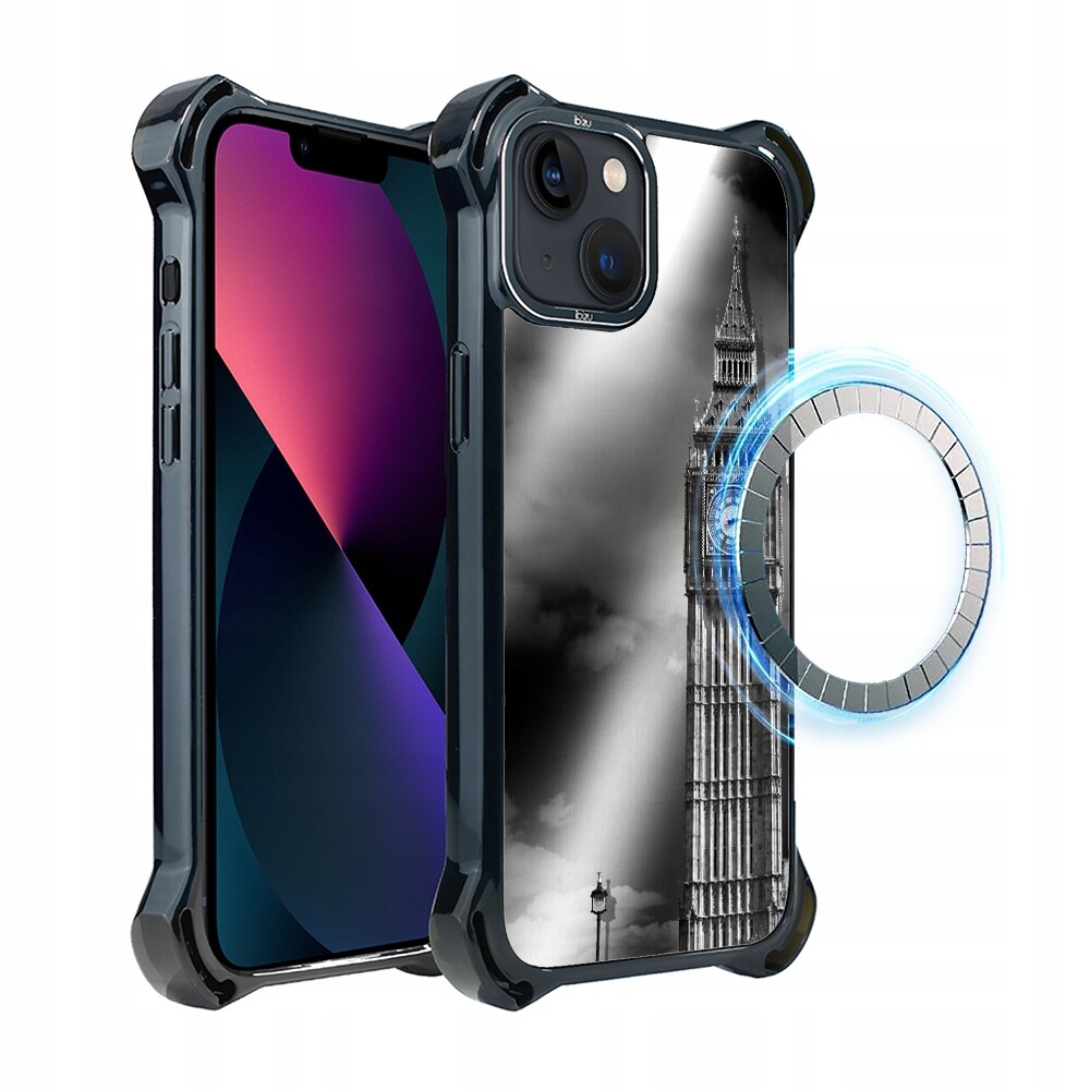 Pouzdro Ibizu DropGuard Ultra iPhone 13 s MagSafe, Big Ben