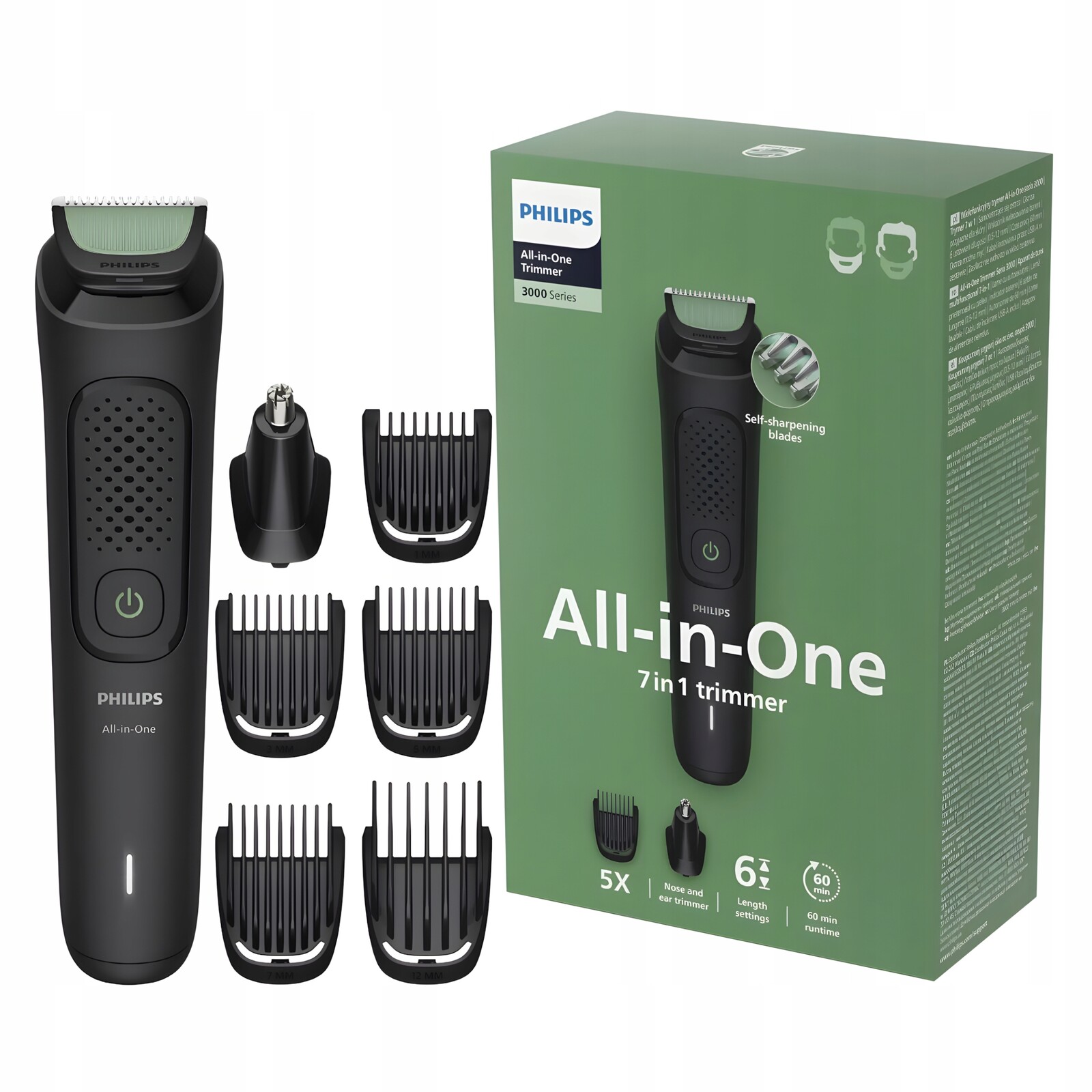 Zastřihovač vousů a těla Philips All in One Series 3000 MG3920/15