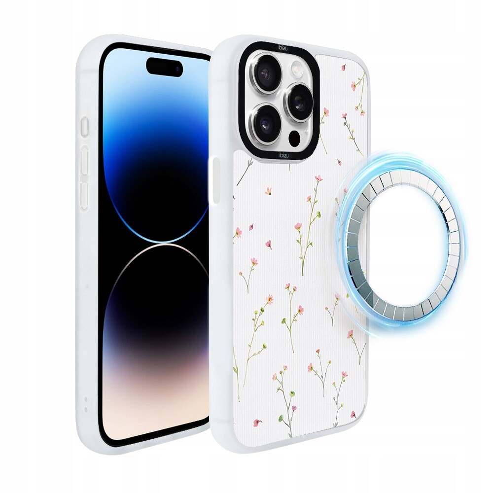 Pouzdro pro iPhone 14 Pro Ibizu DropGuard Matt s MagSafe, polní fantazie