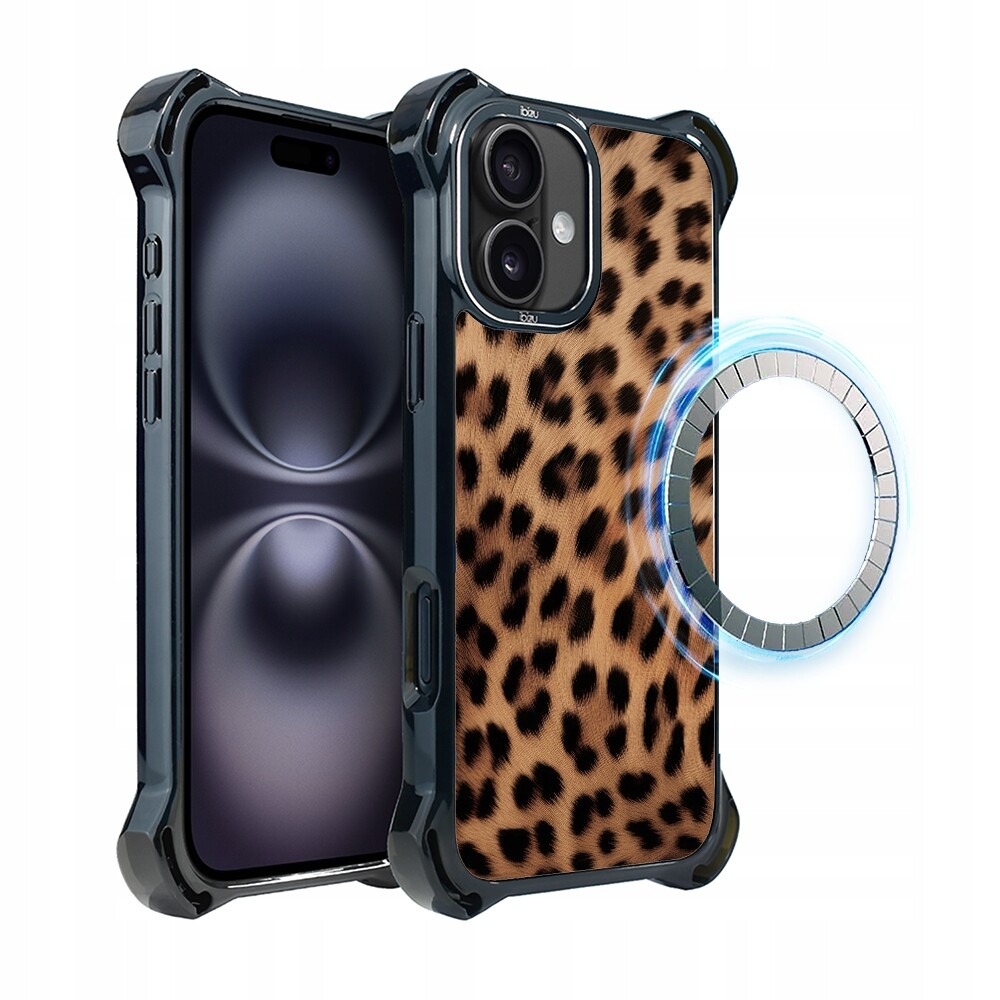 Pouzdro Ibizu DropGuard Ultra pro iPhone 16 Plus s MagSafe, Pantera