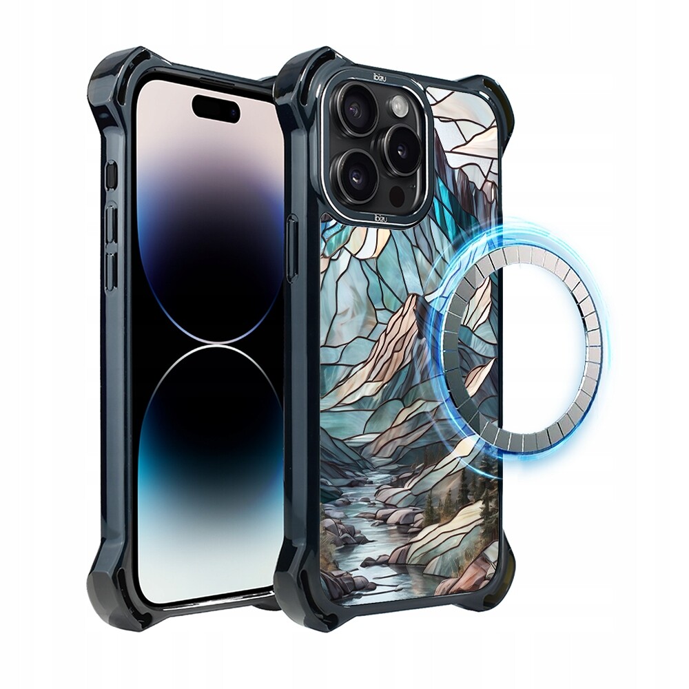 Pouzdro pro iPhone 14 Pro Max Ibizu DropGuard Ultra s MagSafe, Horský Potok