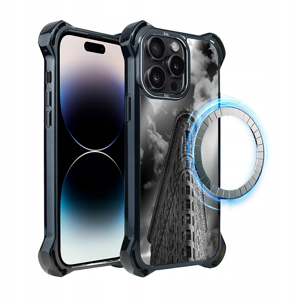 Pouzdro iPhone 14 Pro Max Ibizu DropGuard Ultra s MagSafe, Flatiron