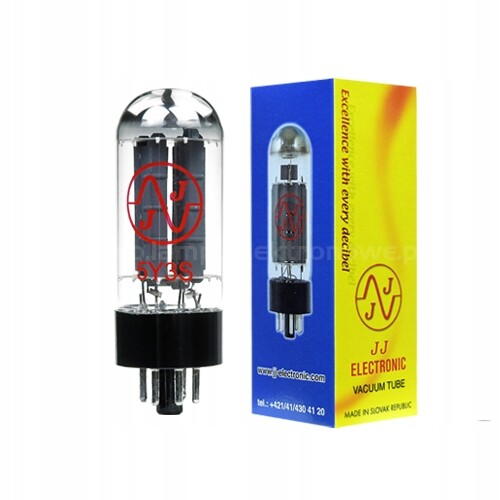 Elektronová usměrňovací lampa 5Y3S JJ-Electronic