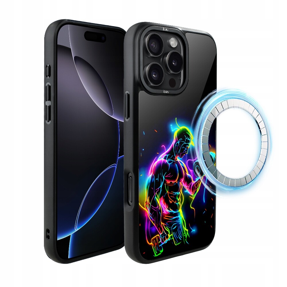 Pouzdro Ibizu DropGuard Matné s MagSafe pro iPhone 16 Pro Max, Je tam energie