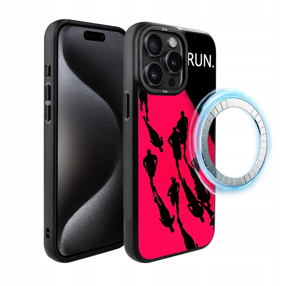 Pouzdro pro iPhone 15 Pro Ibizu DropGuard Matt s MagSafe, noční maraton