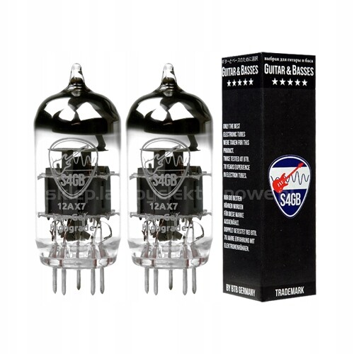 12AX7/ECC83 Low Gain S4GB – zvolená dvojice