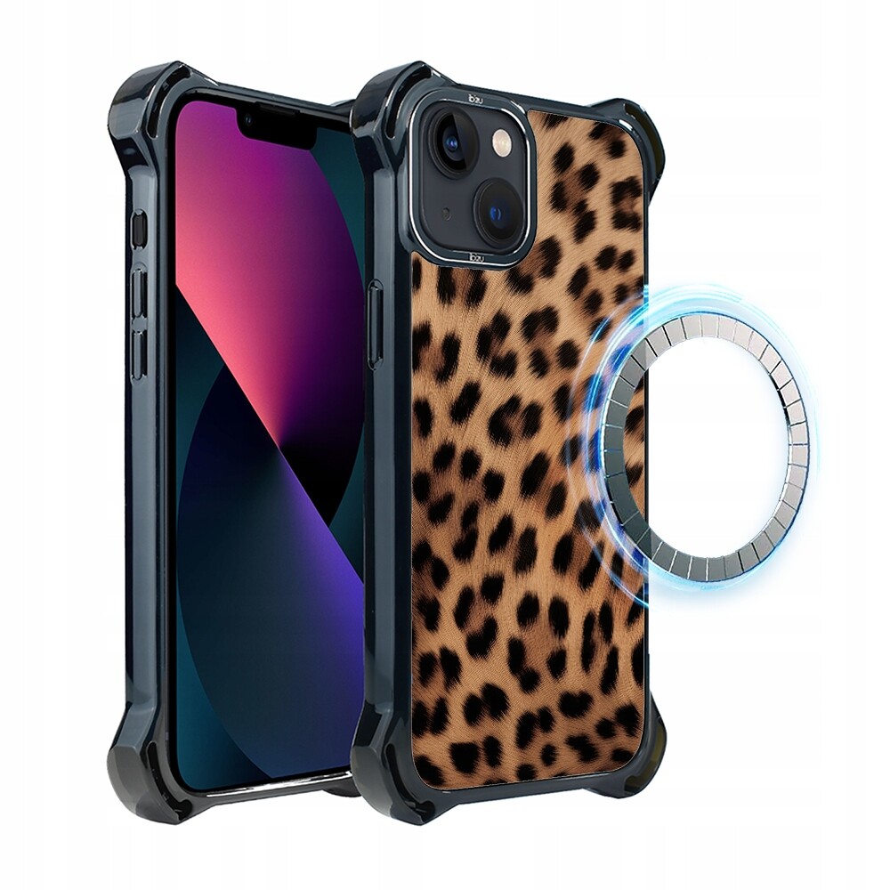 Pouzdro Ibizu DropGuard Ultra iPhone 13 s MagSafe, Pantera