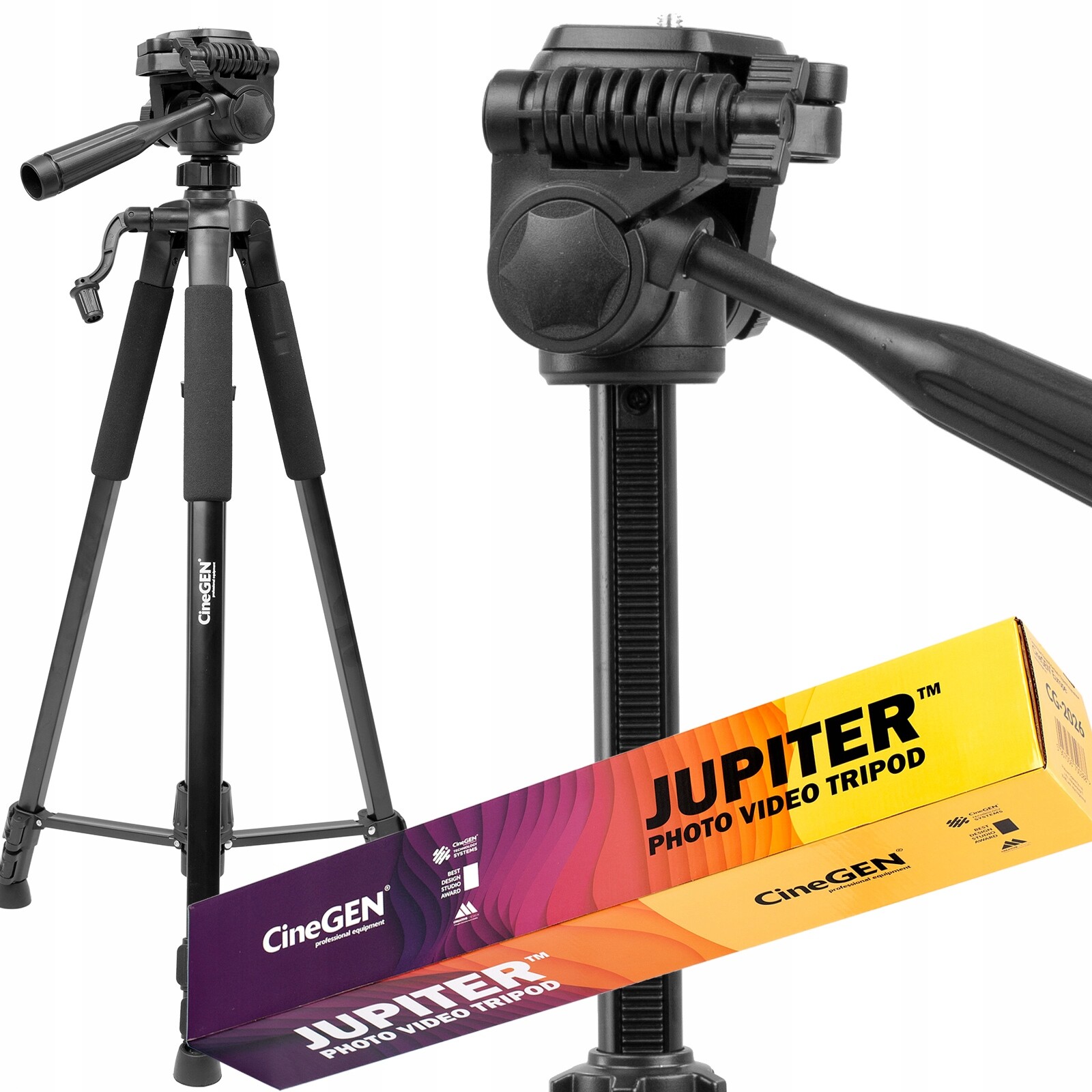 Jupiter Fotografický Stativ značky CineGEN Vysoký 180 cm