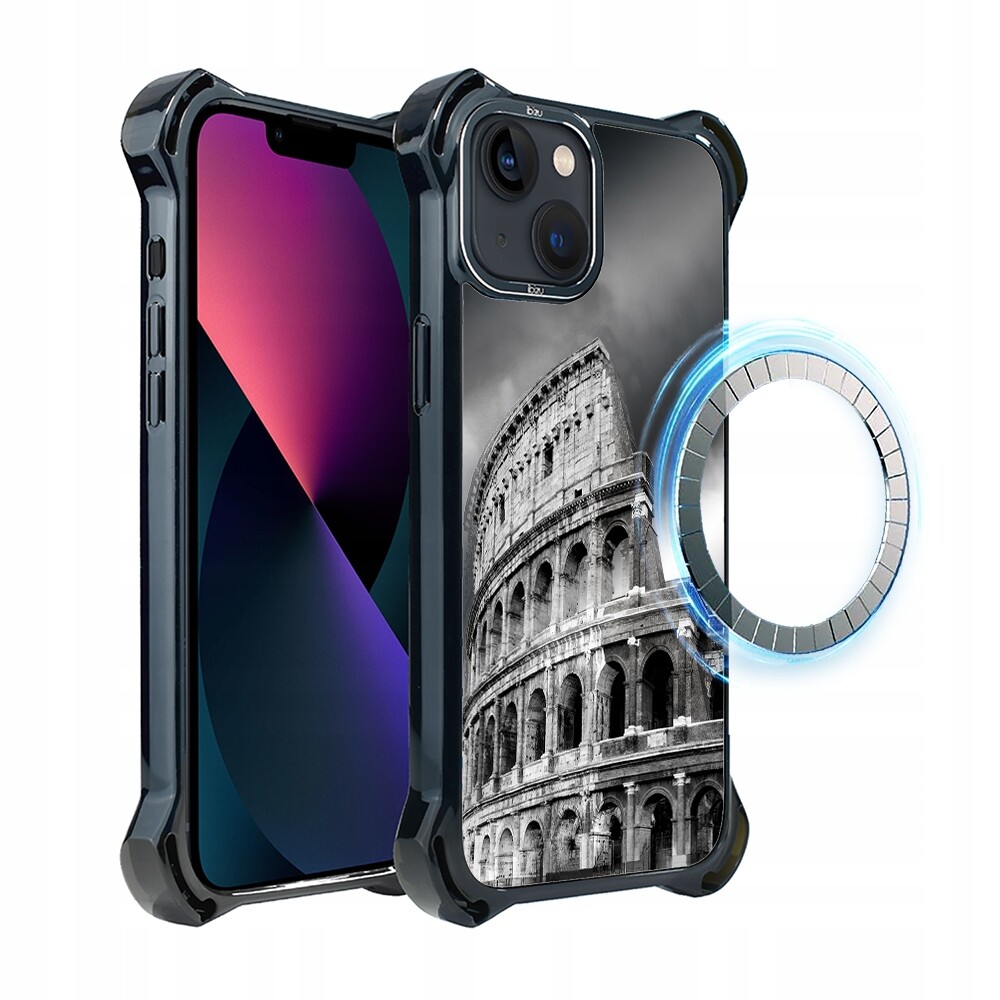 Pouzdro pro iPhone 13 Ibizu DropGuard Ultra s MagSafe, Koloseum