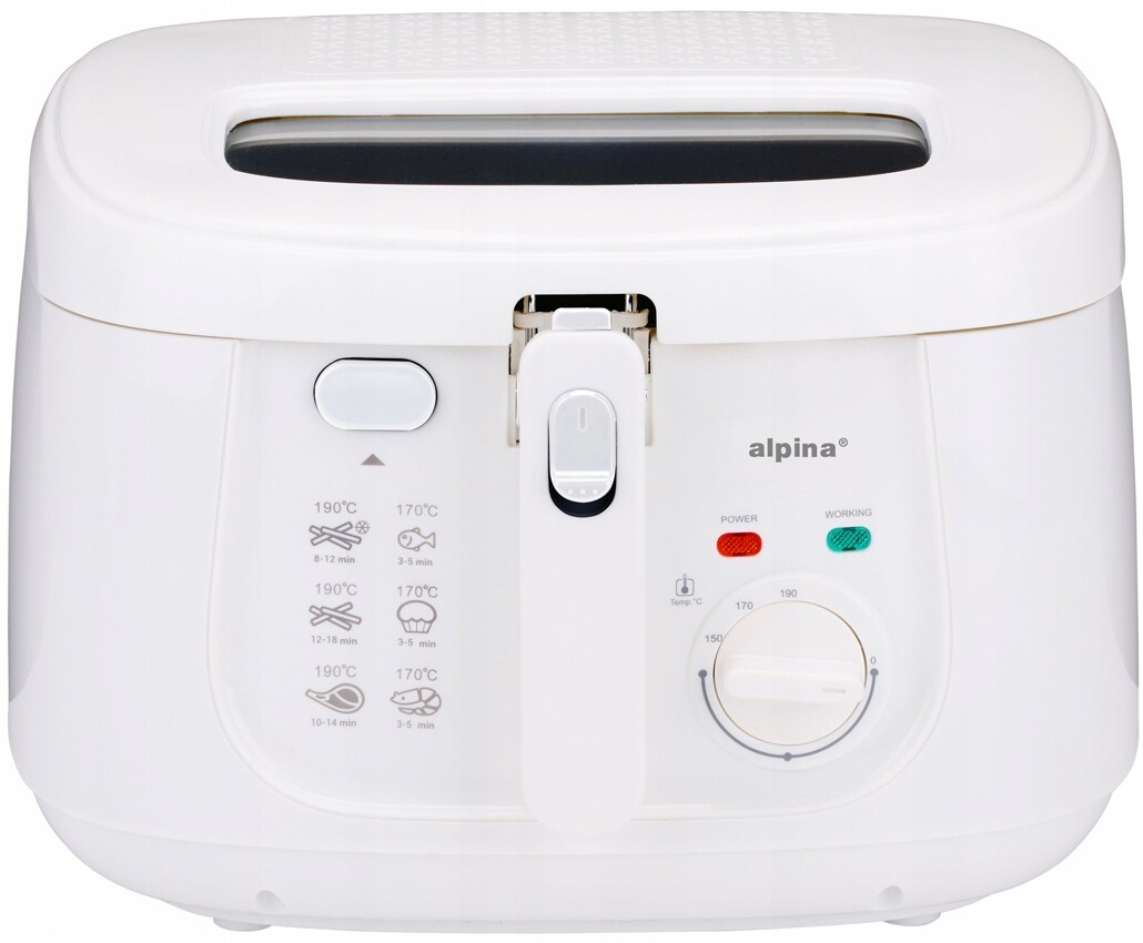 Velká Tradiční Olejová Fritéza S Výkonem 25 L, 1800 W, Filtr, Termostat