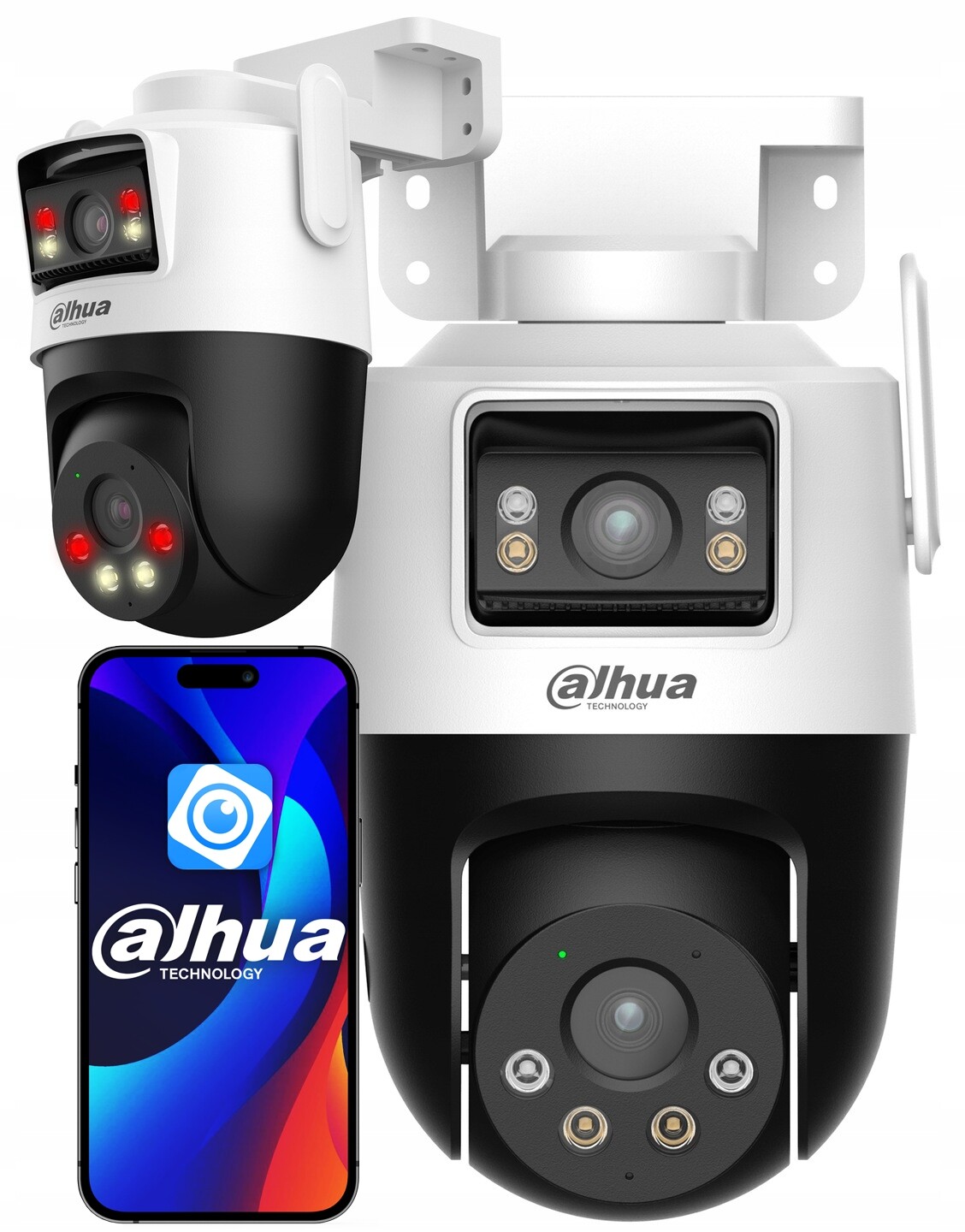 Ip kamera Dahua 5MPx Wi-fi Dual Lens P5D-5F-PV-0280B Reproduktor Mikrofon