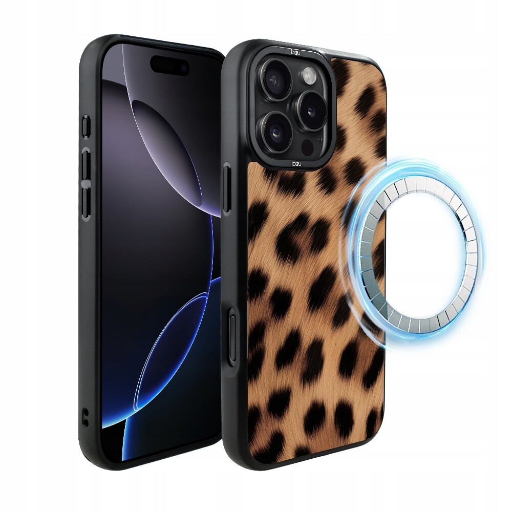 Pouzdro pro iPhone 16 Pro Max Ibizu DropGuard Matné s MagSafe, Pantera