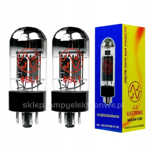 6SL7 JJ-Electronic – 2 ks – vybraný pár