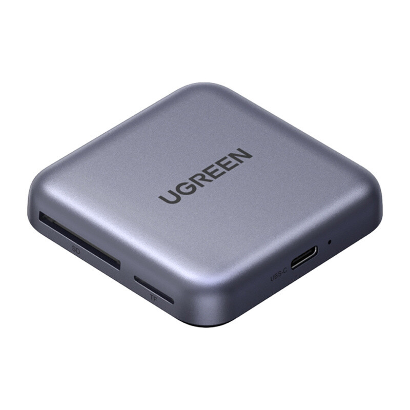Adaptér čtečka karet 3v1 Ugreen CM898, Usb-c, MagSafe, Sd/tf (černá)