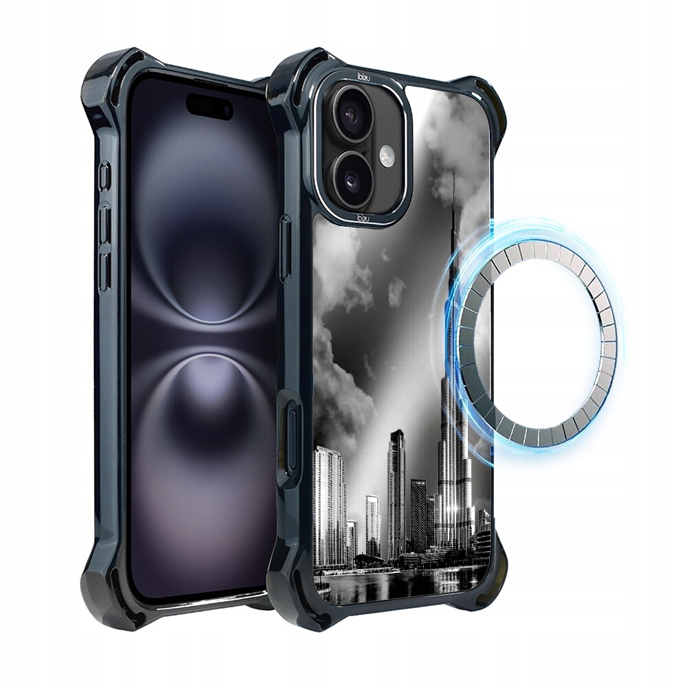 Pouzdro Ibizu DropGuard Ultra iPhone 16 s MagSafe, Burj Khalifa