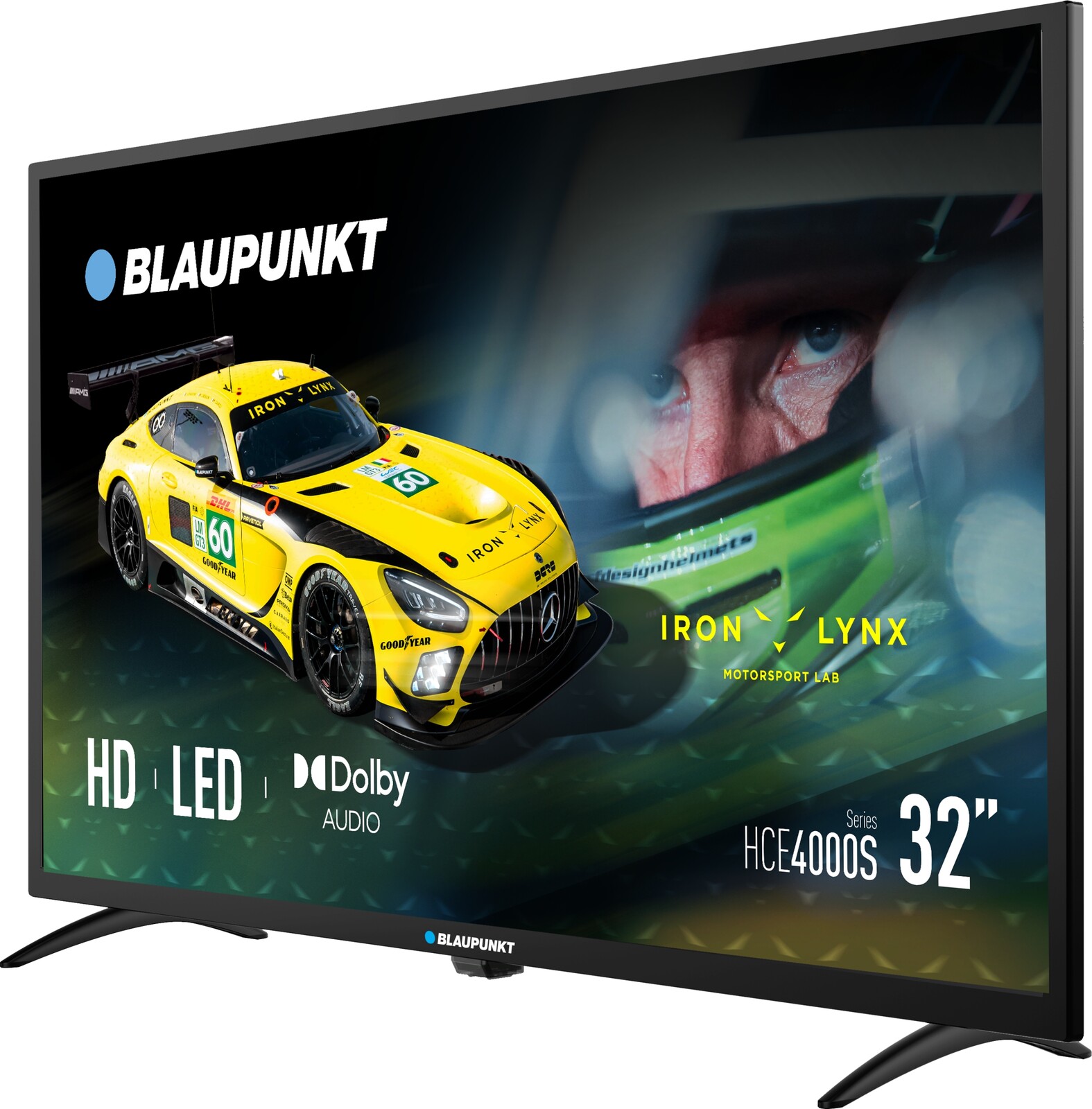 32PALCOVÝ Televizor Blaupunkt 32HCE4000S DVBT-2 Hevc Hdmi Tv Hd Černý