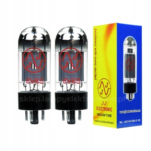 6V6S JJ-Electronic – zvolený pár