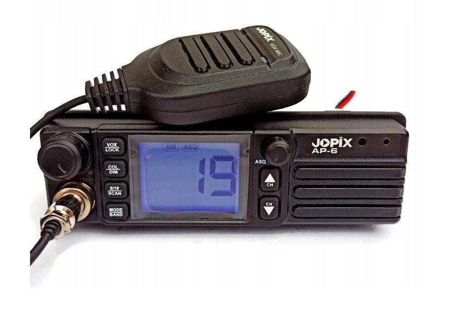 Cb Radio Jopix Ap 6 Am/fm 12/24 V Vox rádio 1DIN