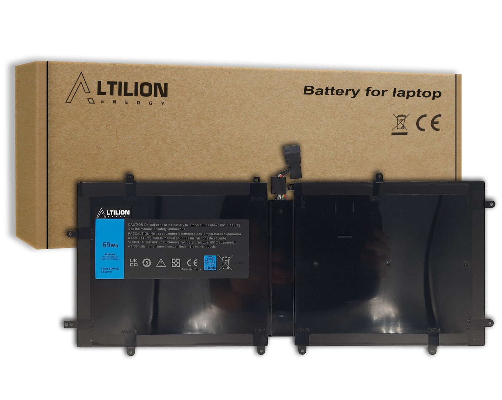 Baterie 4DV4C 63FK6 D10H3 pro Dell Xps 18 1810 1820