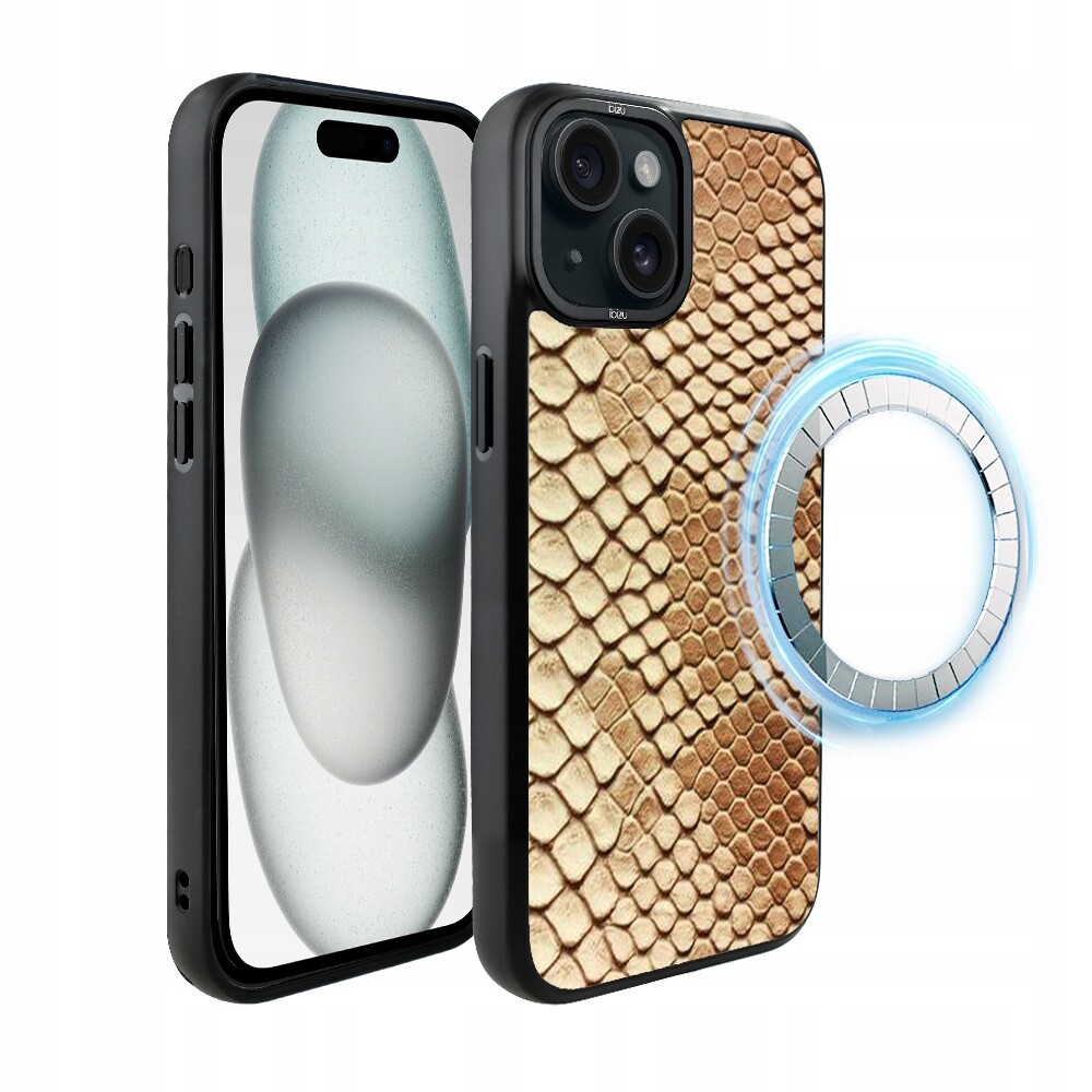 Pouzdro pro iPhone 15 Ibizu DropGuard Matt s MagSafe, Had