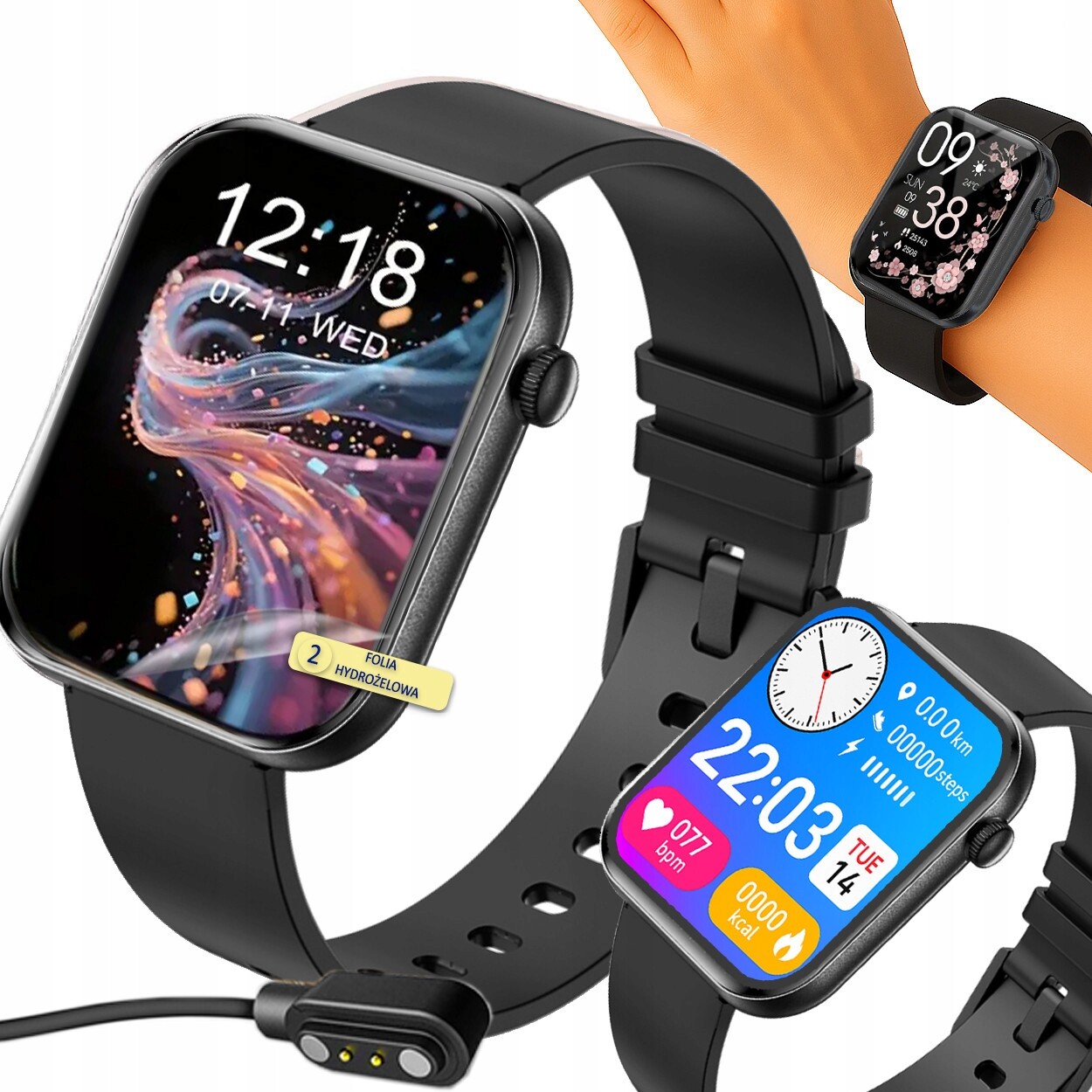 Elegantní Chytré Hodinky – Váš osobní zdravotní asistent