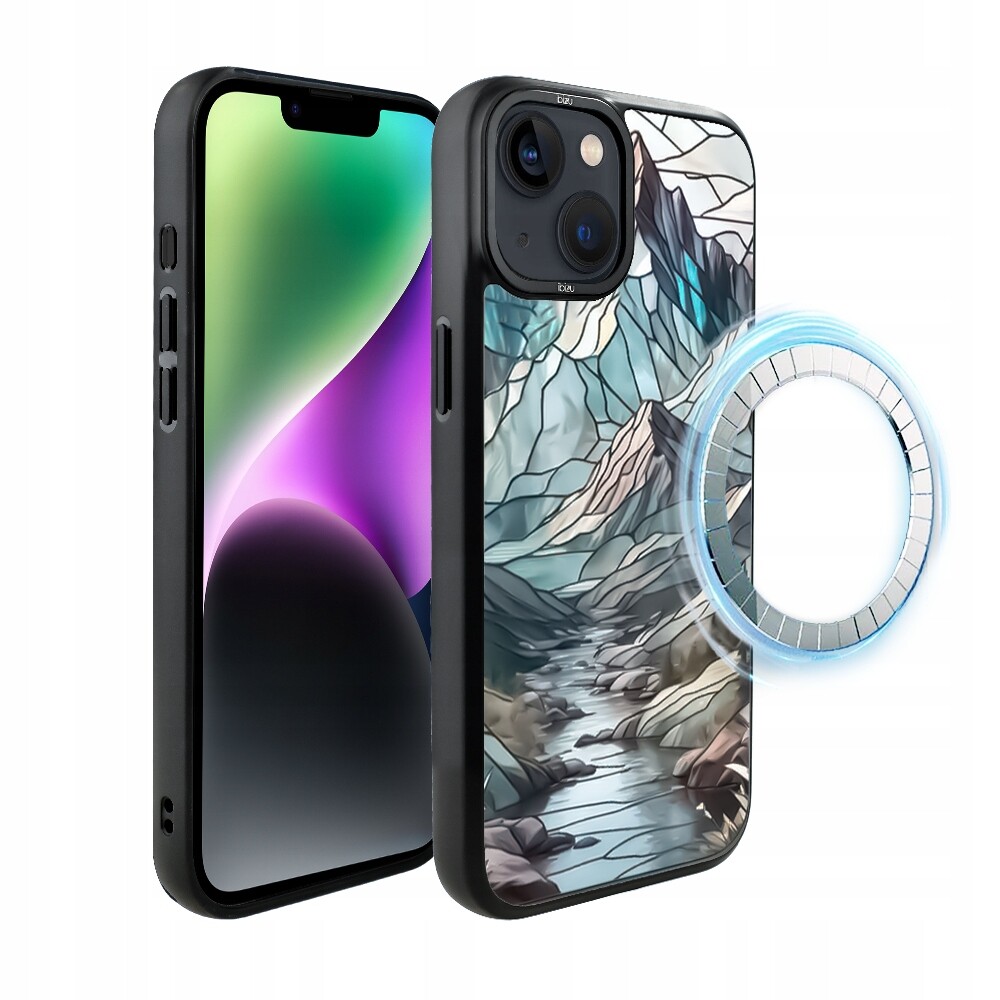 Pouzdro pro iPhone 14 Ibizu DropGuard Matt s MagSafe, Horský Potok