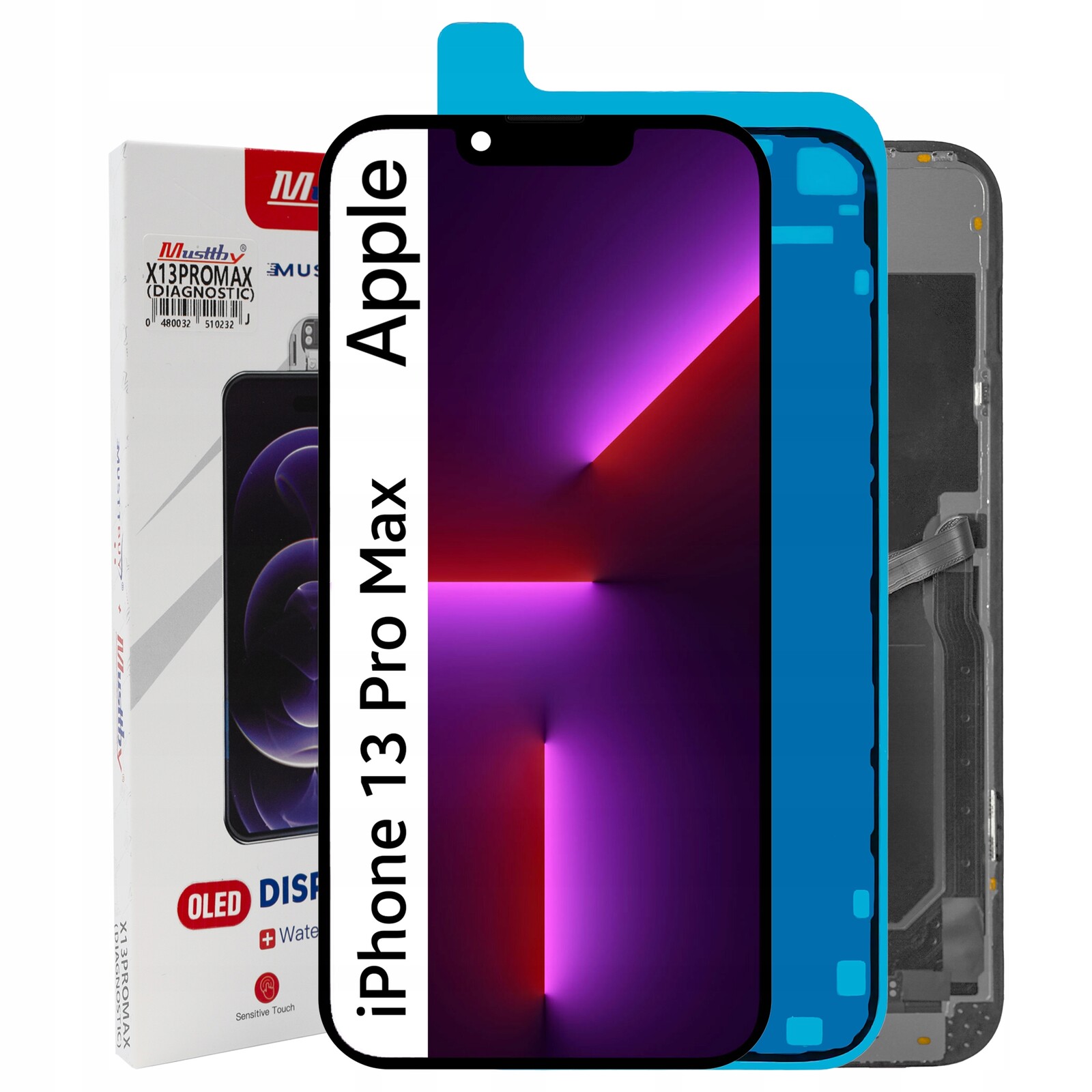 Displej pro iPhone 13 Pro Max LCD displej Soft Oled Diagnostic 120 Hz