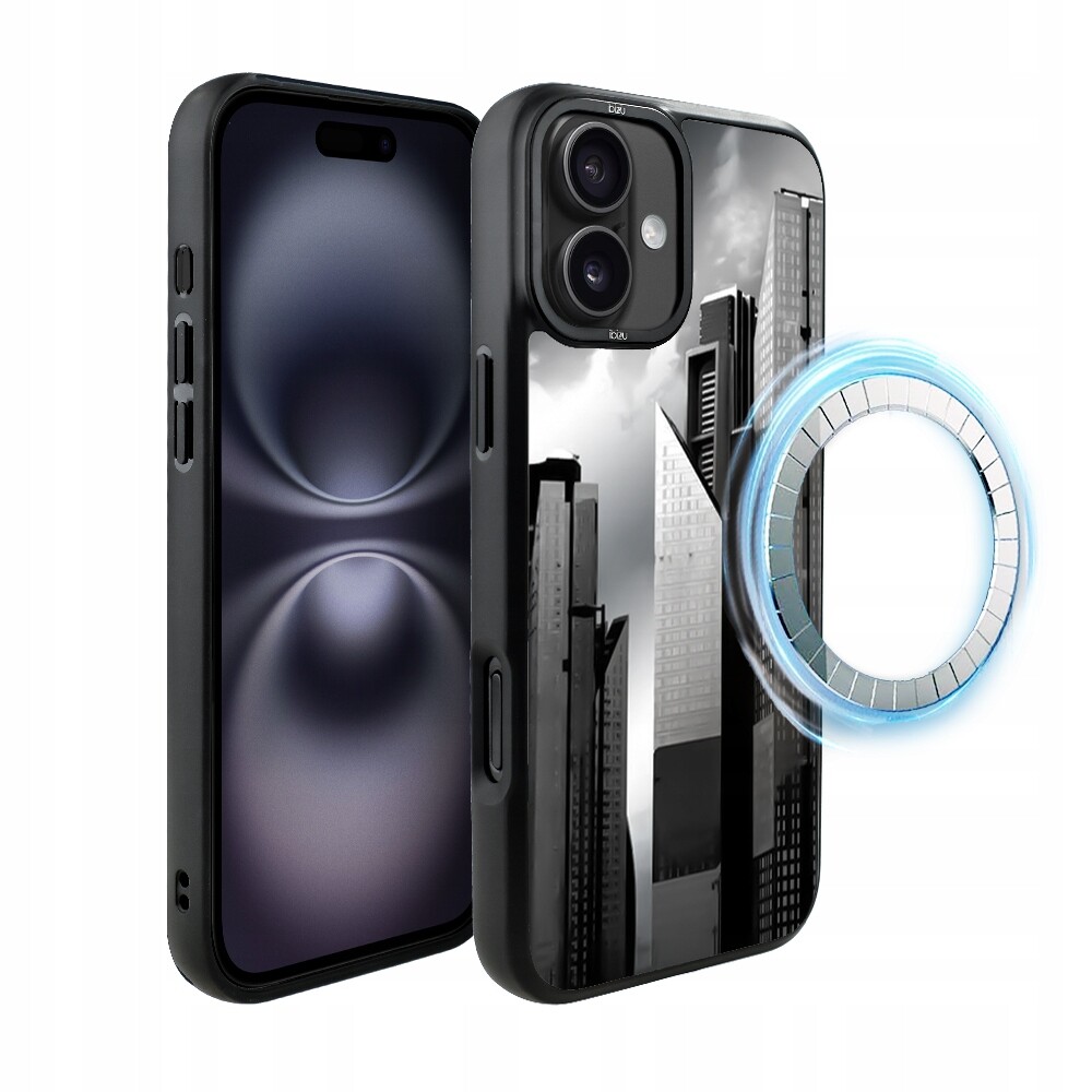 Matný Pouzdro Ibizu DropGuard pro iPhone 16 s MagSafe, Manhattan