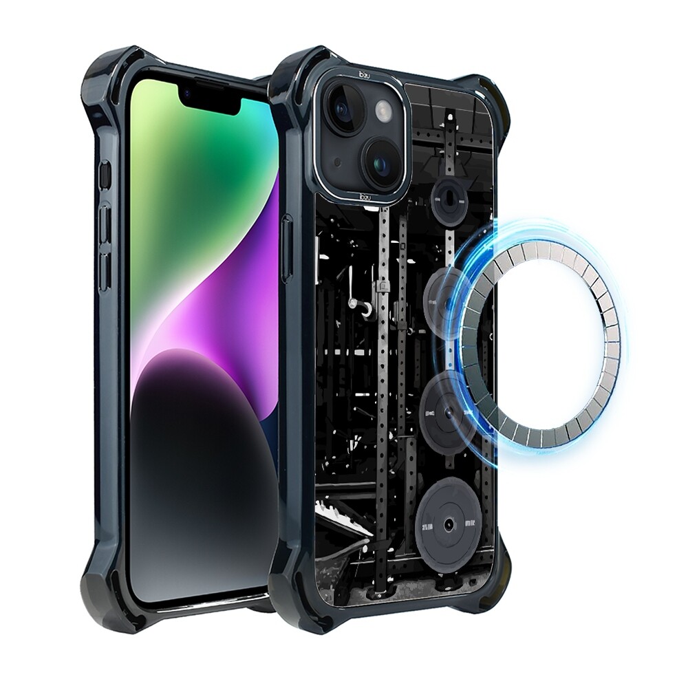 Pouzdro pro iPhone 14 Plus Ibizu DropGuard Ultra s MagSafe, Železná stanice