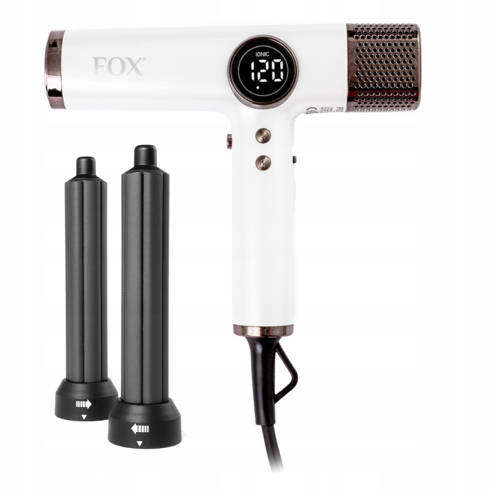 Fox Pearl Fén s ionizací 1800 W a kulmovacími tryskami