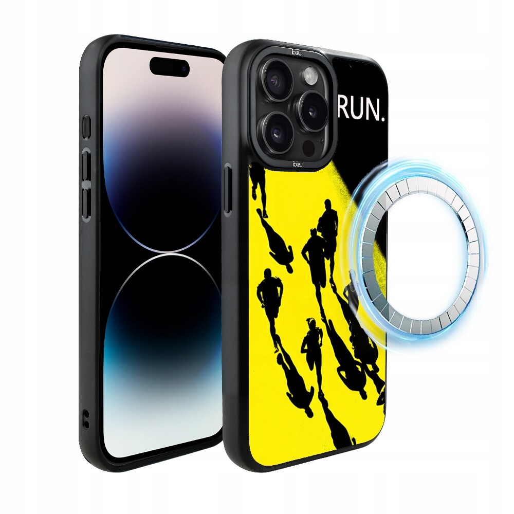 Pouzdro pro iPhone 14 Pro Ibizu DropGuard Matt s MagSafe, Běh mistrů