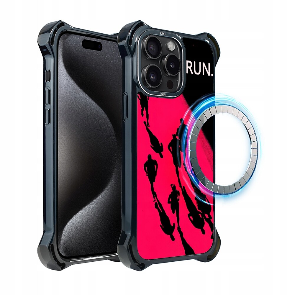 Pouzdro pro iPhone 15 Pro Ibizu DropGuard Ultra s MagSafe, noční maraton