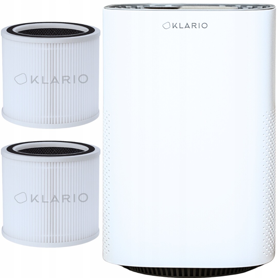 Čistička vzduchu Klario 2 náhradní Hepa filtry (celkem 3 filtry)
