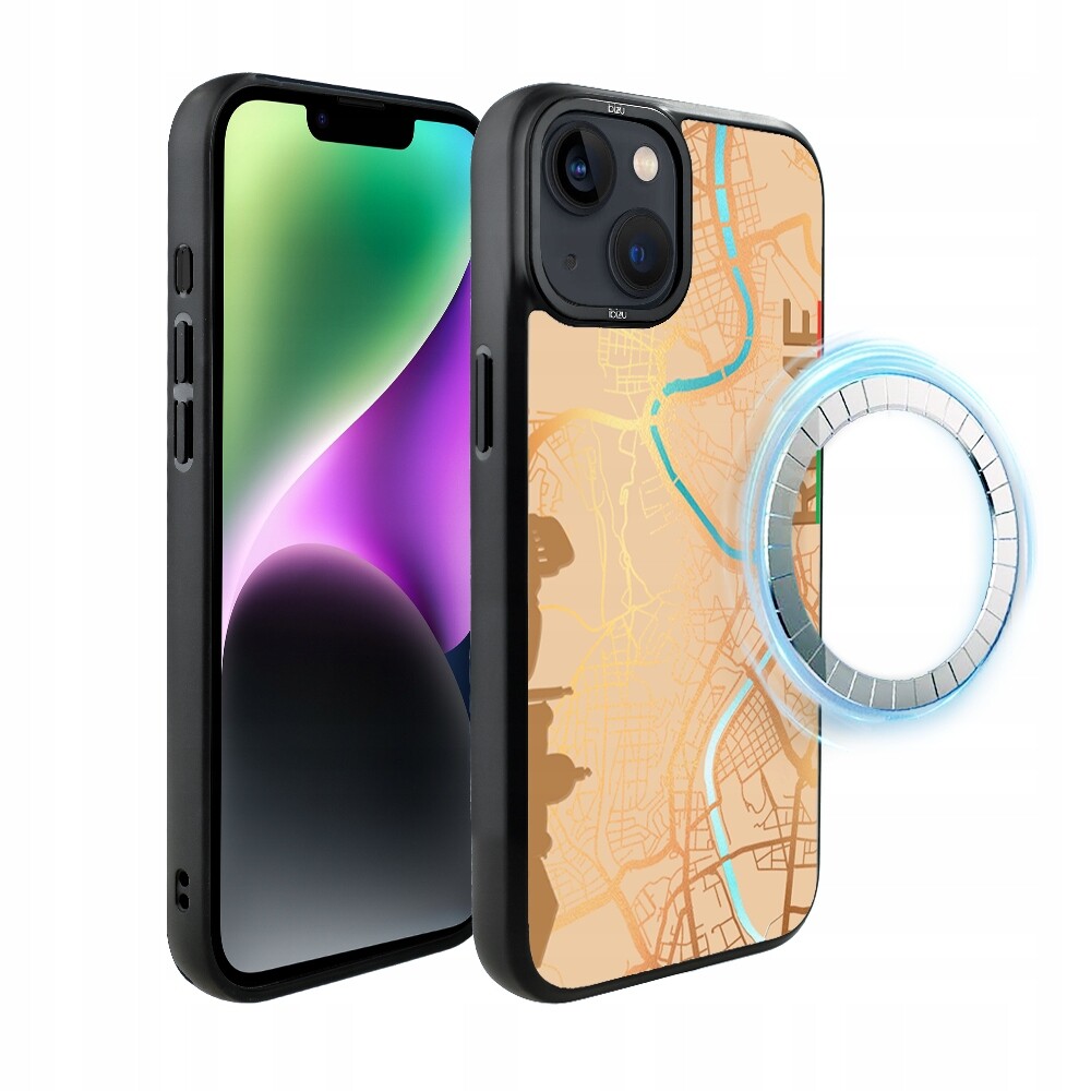 Pouzdro Ibizu DropGuard Matt iPhone 14 s MagSafe, Řím