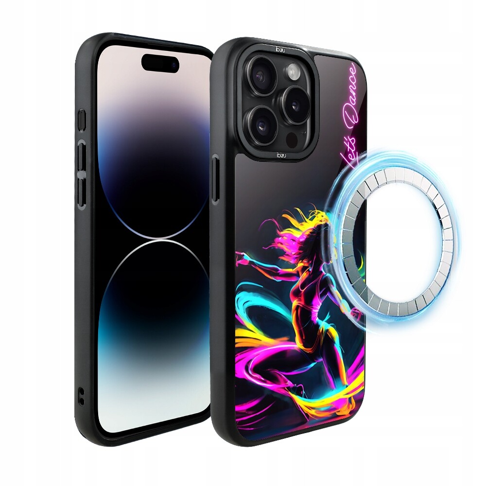 Pouzdro pro iPhone 14 Pro Ibizu DropGuard Matt s MagSafe, taneční rytmus