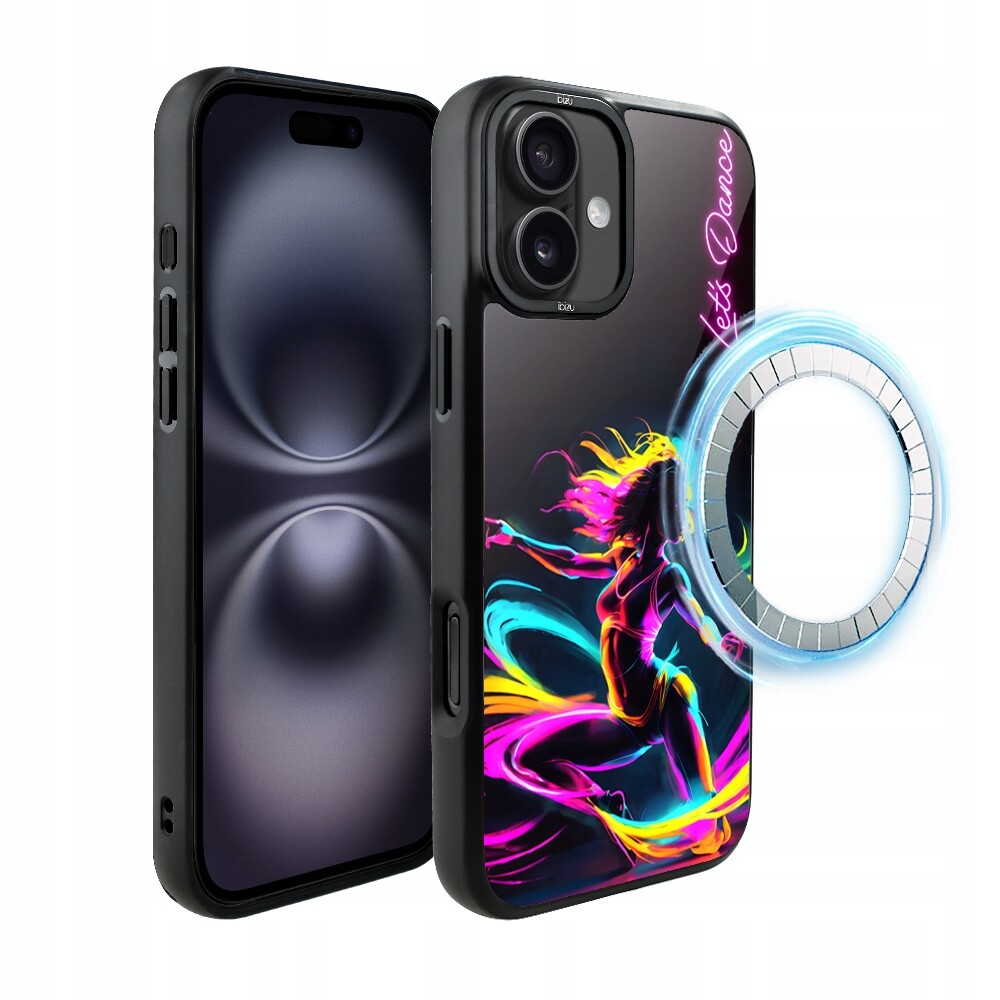 Pouzdro pro iPhone 16 Ibizu DropGuard Matt s MagSafe, taneční rytmus