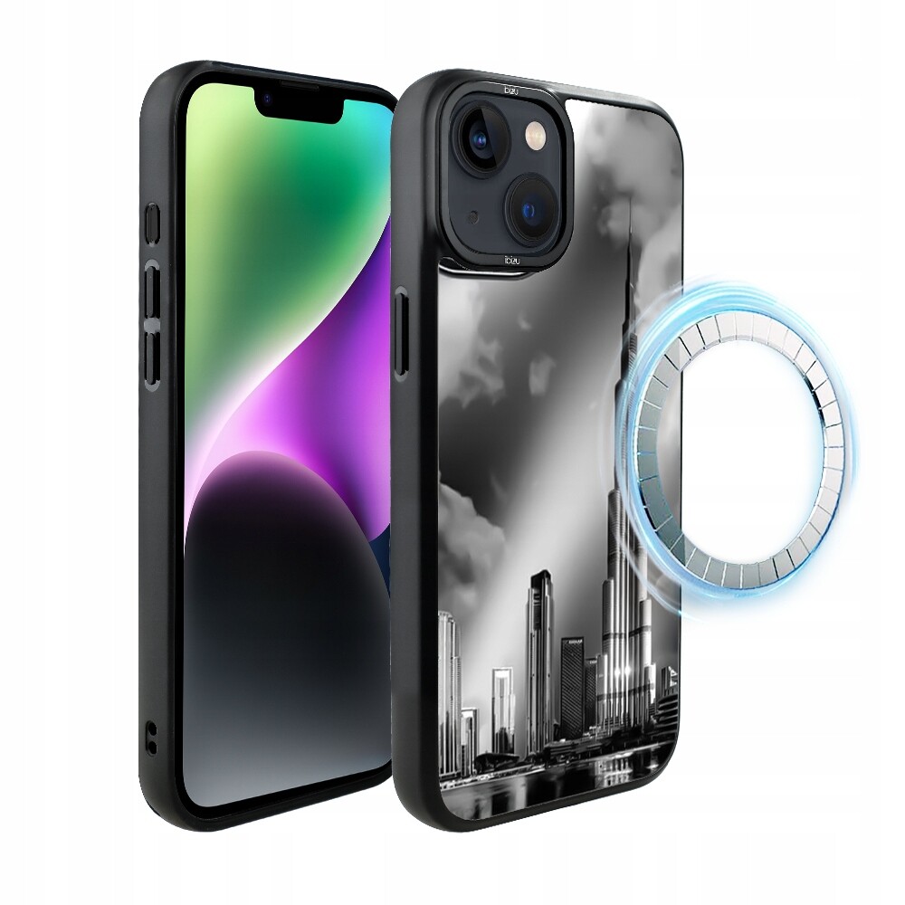 Pouzdro Ibizu DropGuard Matt iPhone 14 s MagSafe, Burj Khalifa