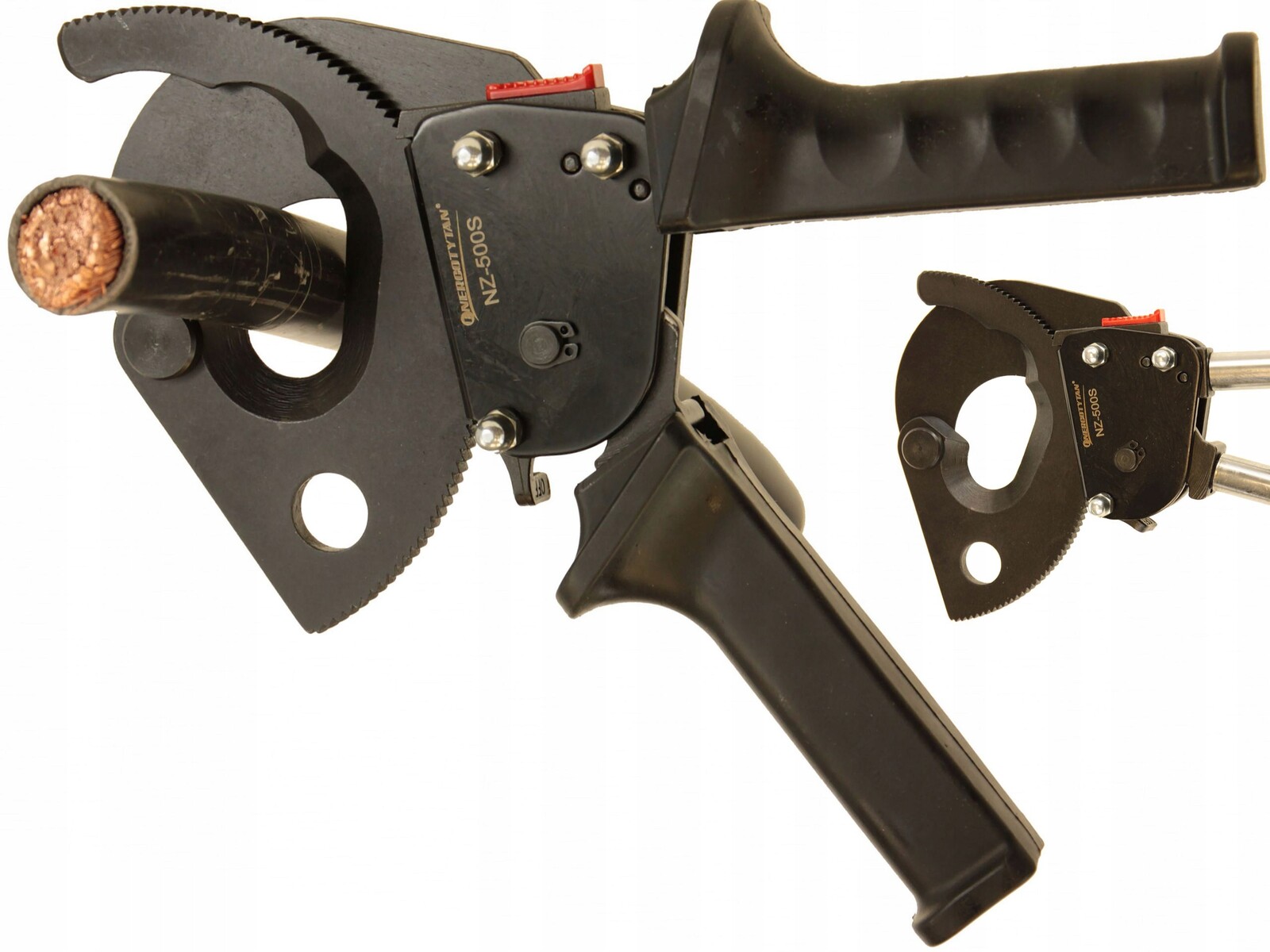 Ráčnové nůžky na kabely 500 mm2 Energotytan NZ-500S Nůžky Na Kabely