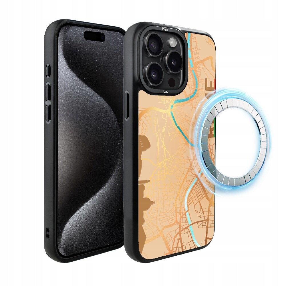 iPhone 15 Pro Ibizu DropGuard Matt Pouzdro s MagSafe, Řím