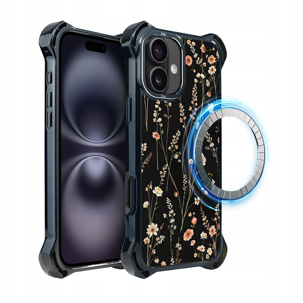 Pouzdro pro iPhone 16 Ibizu DropGuard Ultra s MagSafe, severní zahrada