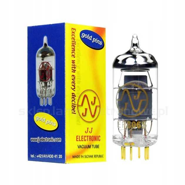 EF806S EF86, 6BK8, 6Ž32P JJ-Electronic Gold 1 ks bez výběru