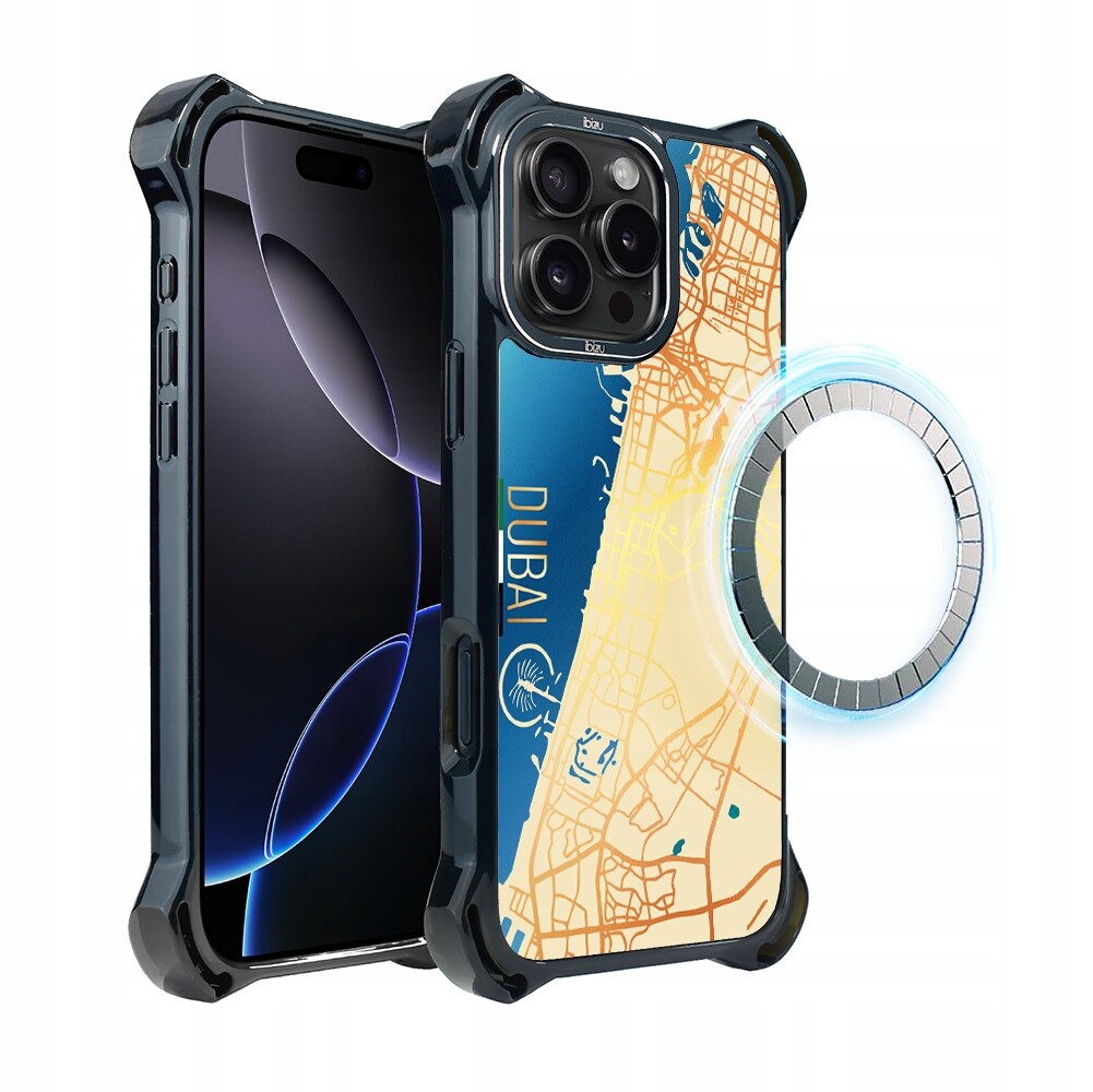 Pouzdro iPhone 16 Pro Ibizu DropGuard Ultra s MagSafe, Dubaj
